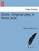 Doris. Original Play in Three Acts. by Frederick William Hayes