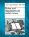 Rules and Regulations for Metal Mines. by Multiple Contributors