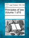 Principles of law. Volume 1 of 6 by Multiple Contributors