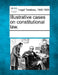 Illustrative cases on constitutional law. by Multiple Contributors