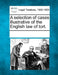 A selection of cases illustrative of the English law of tort. by Multiple Contributors