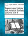 Papers read before the Juridical Society Volume 3 of 4 by Multiple Contributors