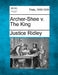 Archer-Shee V. the King by Justice Ridley