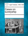 Cases on suretyship by Multiple Contributors