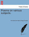 Poems on Various Subjects. by Anne MacVicar Grant