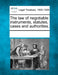The law of negotiable instruments, statutes, cases and authorities. by Multiple Contributors