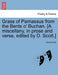 Grass of Parnassus from the Bents O' Buchan. [A Miscellany, in Prose and Verse, Edited by D. Scott.] by David Scott