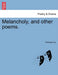 Melancholy, and Other Poems. by Thomas Cox