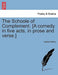 The Schoole of Complement. [A Comedy in Five Acts, in Prose and Verse.] by James Shirley