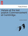 Verses at the Last Publick Commencement at Cambridge. by Lawrence Eusden
