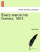 Every Man in His Humour, 1601. Vol.I by Ben Jonson