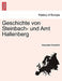 Geschichte Von Steinbach- Und Amt Hallenberg by Alexander Koebrich