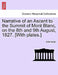 Narrative of an Ascent to the Summit of Mont Blanc, on the 8th and 9th August, 1827. [With Plates.] by John Auldjo