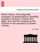 British History, Chronologically Arranged, Comprehending a Classified Analysis of Events in Church and State, from the First Invasion by the Romans to by John Wade