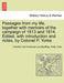 Passages from my life, together with memoirs of the campaign of 1813 and 1814. Edited, with introduction and notes, by Colonel P. Yorke by Friedrich Carl Ferdinand Von Mueffling, Philip Yorke