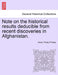 Note on the Historical Results Deducible from Recent Discoveries in Afghanistan. by Henry Thoby Prinsep