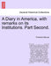 A Diary in America, with remarks on its Institutions. Part Second. by Frederick Marryat