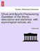 Oliver and Boyd's Pronouncing Gazetteer of the World, descriptive and statistical, with etymological notices, etc. by Anonymous