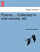 Poems ... Collected in One Volume, Etc. by Thomas Sturge Moore