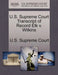 U.S. Supreme Court Transcript of Record Elk V. Wilkins by U. S. Supreme Court
