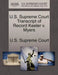 U.S. Supreme Court Transcript of Record Keeler V. Myers by U. S. Supreme Court