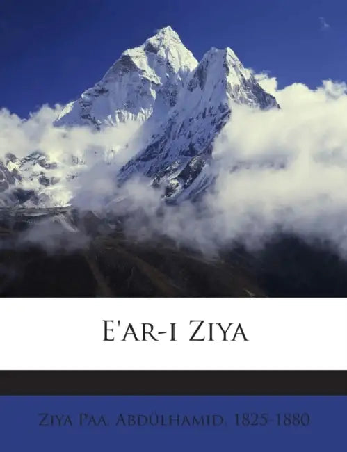 E'ar-i Ziya by Abdülhamid 1825-1880 Ziya Paa