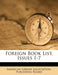 Foreign Book List, Issues 1-7 by American Library Association Publishing