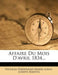 Affaire Du Mois D'Avril 1834... by Nicolas-Ferdinand-Marie-Louis-Jo Martin