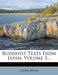 Buddhist Texts from Japan, Volume 3... by Georg B. Ler