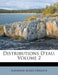 Distributions D'eau; Volume 2 by Alphonse Alexis Debauve