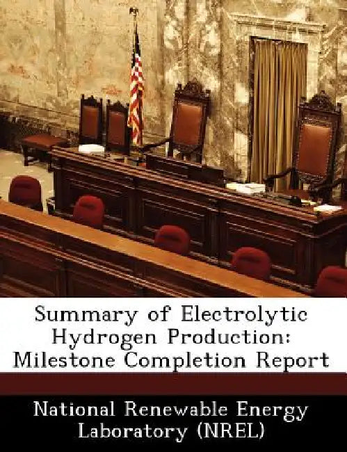 Summary of Electrolytic Hydrogen Production: Milestone Completion Report by National Renewable Energy Laboratory (Nr