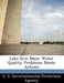 Lake Erie Basin Water Quality Problems Needs Actions