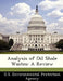 Analysis of Oil Shale Wastes: A Review by U S Environmental Protection Agency