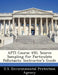 Apti Course 450, Source Sampling for Particulate Pollutants: Instructor's Guide by U S Environmental Protection Agency