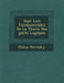 Sept Lois Fondamentales de La Th Orie Des Galit S Logiques by Platon Poretsky