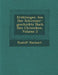 Erz�hlungen Aus Der Schweizer-geschichte Nach Den Chroniken, Volume 2 by Rudolf Hanhart