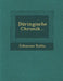 Düringische Chronik... by Johannes Rothe