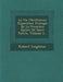La Vie Chretienne: Exposition Pratique de La Premiere Epitre de Saint Pierre, Volume 2... by Robert Leighton