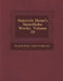 Heinrich Heine's S�mmtliche Werke, Volume 19 by Heinrich Heine, Adolf Strodtmann