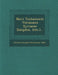 Novi Testamenti Versiones Syriacae Simplex, (Etc.)... by Jacobus-Georgius-Christianus Adler
