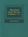 Maryland Chess Review, Volumes 1-2... by Anonymous