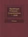 R Publique Fran Aise - Constitution - 1848 by France