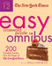 The New York Times Easy Crossword Puzzle Omnibus, Volume 12: 200 Solvable Puzzles from the Pages of the New York Times by The New York Times