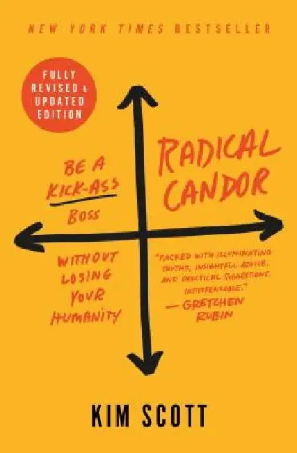 Radical Candor: Be a Kick-Ass Boss Without Losing Your Humanity (Revised Edition) by Kim Scott