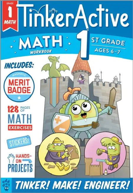 Tinkeractive Workbooks: 1st Grade Math by Justin Krasner