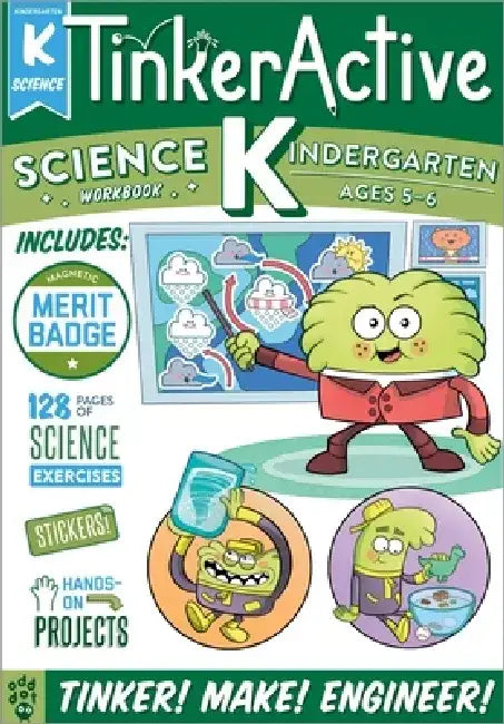 Tinkeractive Workbooks: Kindergarten Science by Megan Hewes Butler