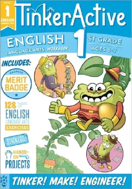 Tinkeractive Workbooks: 1st Grade English Language Arts by Megan Hewes Butler