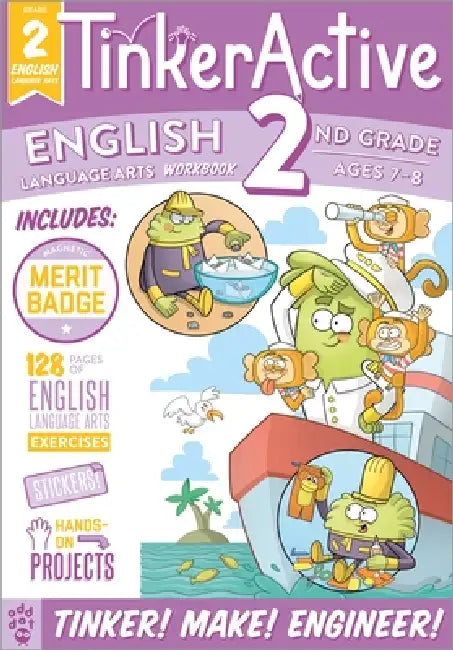 Tinkeractive Workbooks: 2nd Grade English by Megan Hewes Butler