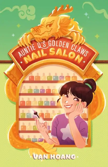 Auntie q's Golden Claws Nail Salon by Van Hoang