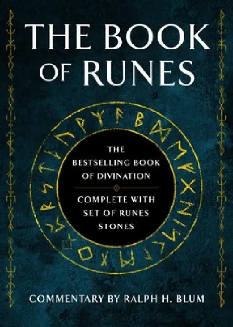 The Book of Runes: The Bestselling Book of Divination, Complete with Set of Rune Stones [With Ceramics Rune Stones and Drawstring Bag] by Ralph H. Blum
